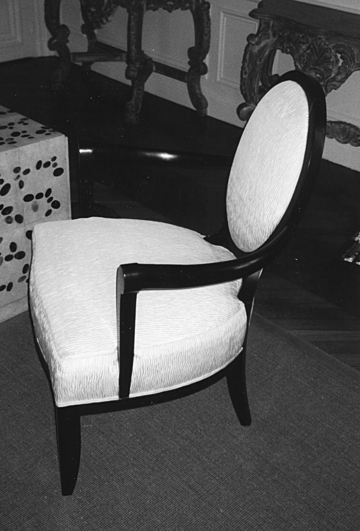 SEDENTaire fauteuil medaillon