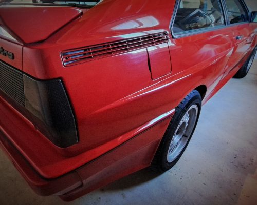 AUDI QUATTRO UR sellier SEVERAC AVEYRON LOZERE sellerie