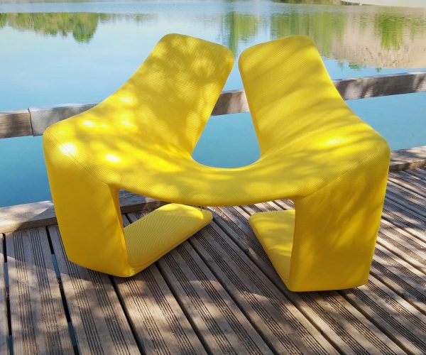 FAUTEUIL ZEN STEINER PARIS housse tissu SEDENTaire tapissier sellier Aveyron Lozere