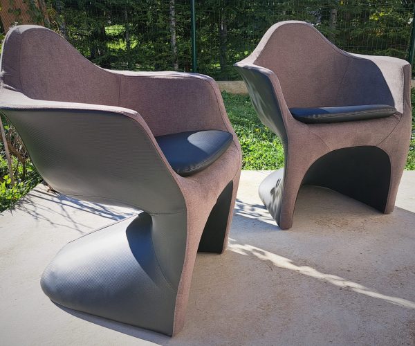 FAUTEUILS DESIGN ETOILE atelier SEDENTaire tapissier AVEYRON LOZER