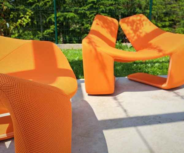 Housse ZEN STEINER atelier SEDENTaire tapissier tapisserie Aveyron Lozère sellier décoration