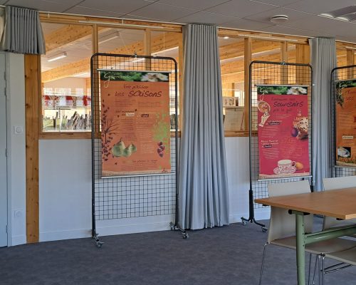 Rideau non-feu Aveyron Lozere SEDENTaire Tapissier