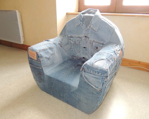 Jeans Levis création Tapissier Séverac SEDENtaire