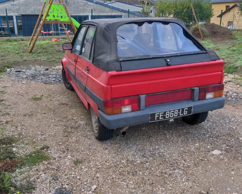 SELLERIE AUTOMOBILE CABRIOLET CAPOTE